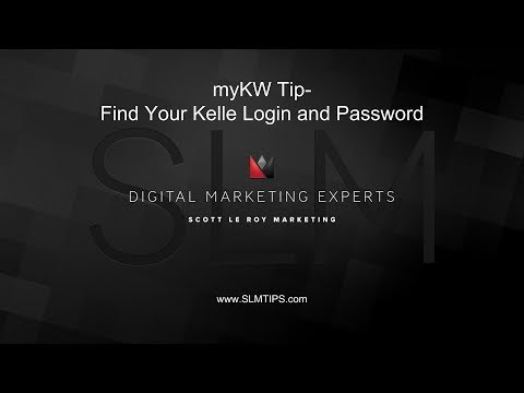 myKW Tip - Find Your Kelle Login and Password