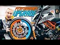 PERFORMANCE UPGRADE [Duke 390 street build - part 3] | RokON vlog #77