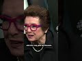 Billie Jean King on what she loves about hockey and the phone call that  started a league