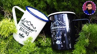 Gentlemen's Hardware Enamel Coffee Mugs (The Adventure Begins & The Adventure Never Ends) Review