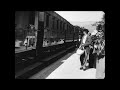 The arrival of a train 1896  lumire brothers  historic highresolution footage  full.