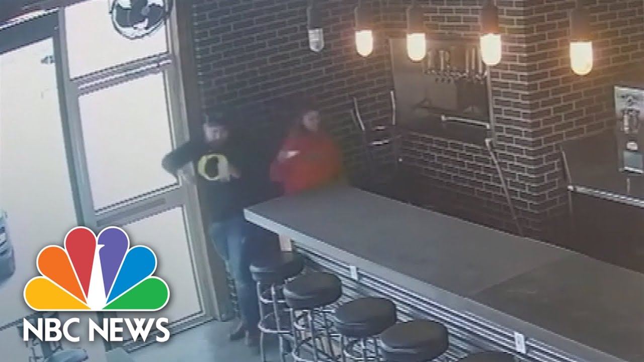 Watch: Man stumbles out of Texas bar prior to fatal crash