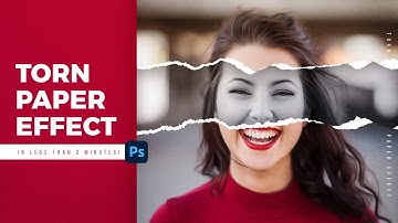 Torn Paper Effect in Adobe Photoshop | Photoshop Tutorial | Quick Tutorial