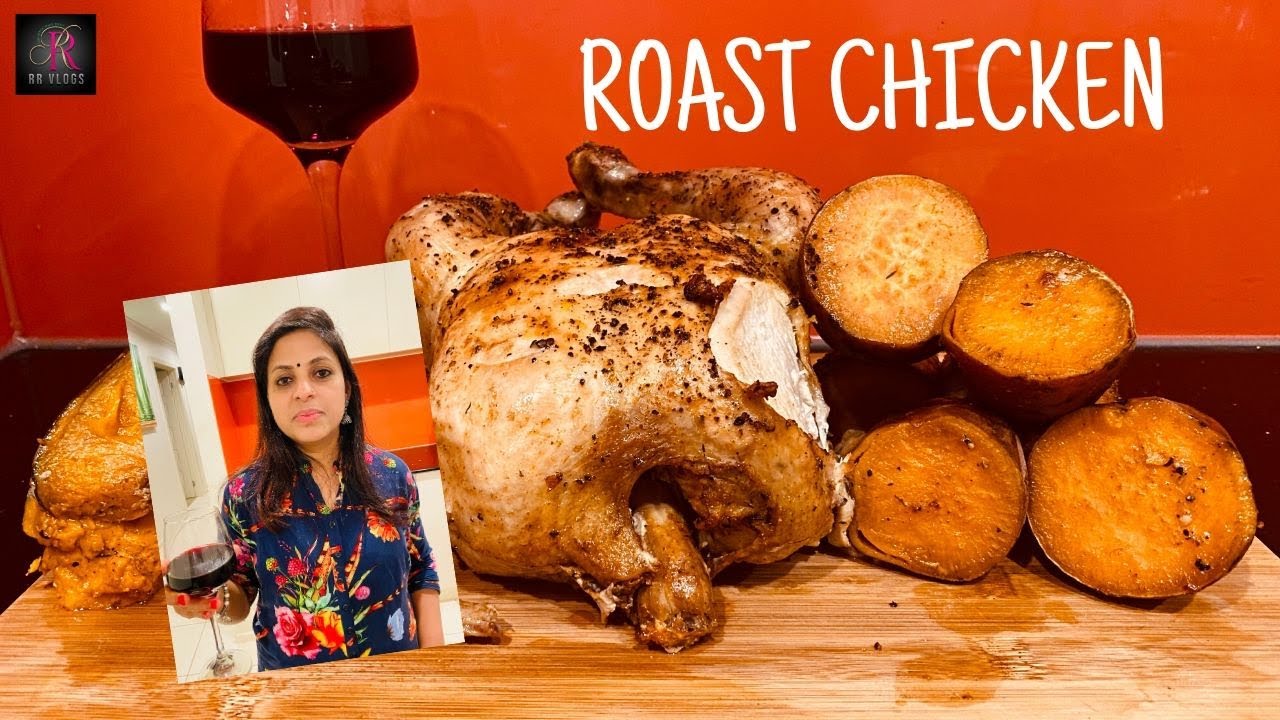 How to Cook Roast Chicken|Roast chicken technique 💯Crispy outside