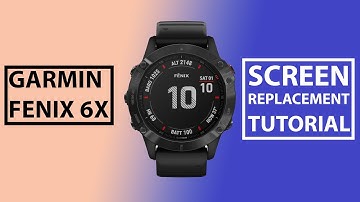 Garmin Fenix 6X 6X Pro Solar Broken Screen Replacement | Repair Fix Tutorial