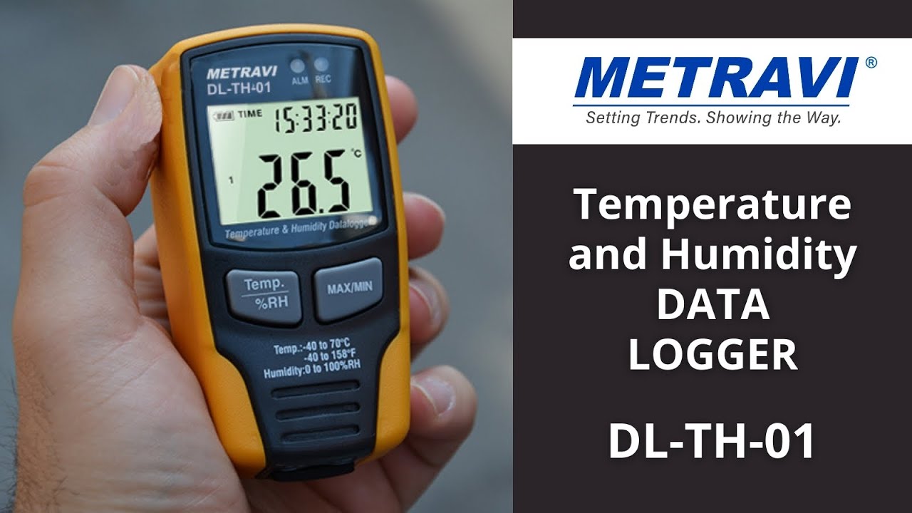 Pocket Size Temperature/Humidity Data Logger