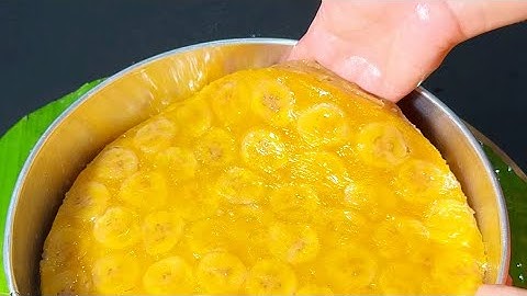 Cách làm bánh chuối hấp ngon và đẹp mắt