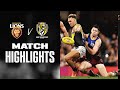 Brisbane lions v richmond highlights  elimination final 2022  afl