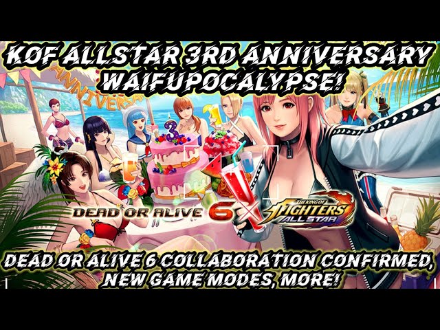 A Dead or Alive 6 / The King of Fighters AllStar Crossover is Coming