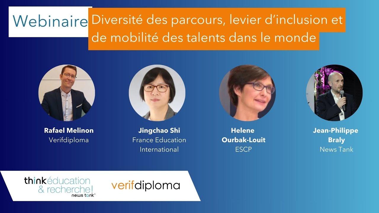 THink EDU26 - Diversité des parcours, levier d’inclusion et de mobilité des talents dans le monde