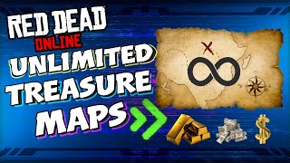 Datos NEW LOCATION Unlimited Treasure Maps Red Dead Online | Gold Money Method Actualización