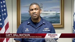 1 dead, 6 rescued, 12 missing after commercial boat capsized off Port Fourchon