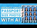 Create Passport Size Photos with AI | Easily Generate Your Own for Multiple Countries