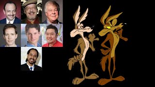 Animated Voice Comparison- Wile E. Coyote (Looney Tunes)