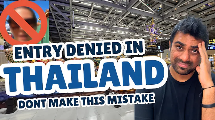 SHOCKING: Tourist Denied Entry in Thailand || The One Mistake You Should Never Make