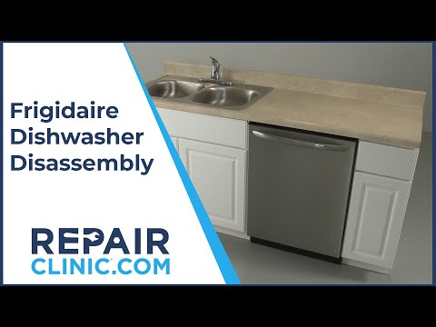 Frigidaire Dishwasher Disassembly FGID2466QF7A