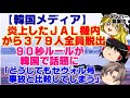 【ゆっくりニュース】韓国メディア 炎上したJAL機内から379人全員脱出、90秒ルールが韓国で話題に「どうしてもセウォル号事故と比較してしまう」
