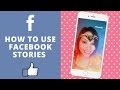 How to use Facebook Stories - Facebook New Update | Facebook Stories Demo