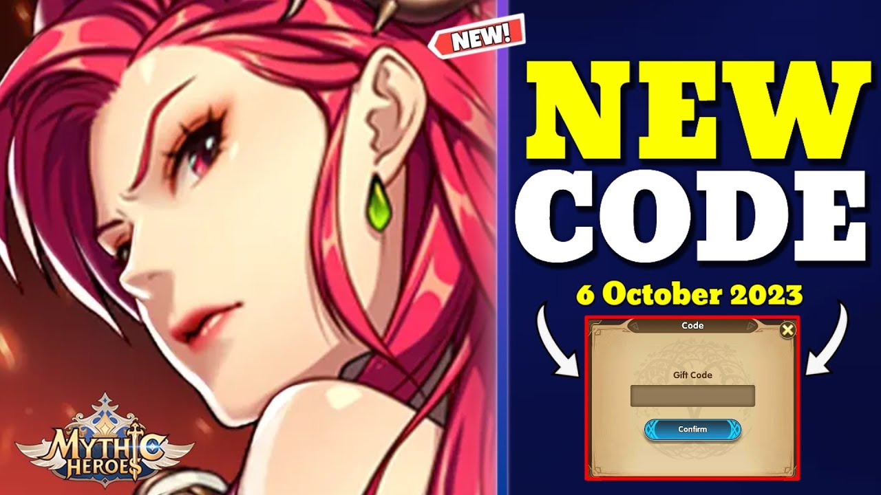 *NEW* MYTHIC HEROES GIFT CODE 6 OCTOBER 2023 || MYTHIC HEROES CODES || CODE MYTHIC HEROES