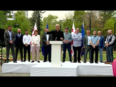 ოთხმა ოპოზიციურმა პარტიამ თბილისში მაჟორიტარობის საერთო კანდიდატები დაასახელა