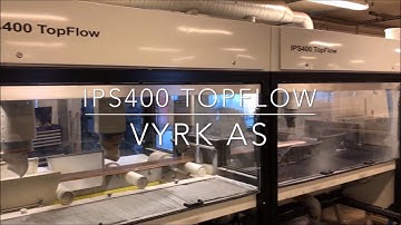 Company Vyrk, Norway -  Ceetec TopFlow with 2 x 3 arm spray boxes and one brush module