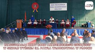 Inauguracja XXXV roku akademickiego 2026/2027 w Szkole Wyższej im. Pawła Włodkowica w Płocku