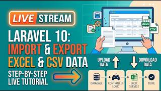 Laravel 10 Excel & CSV Import Export: Step-by-Step Guide [LIVE] 📊