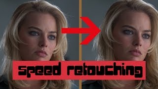 Photoshop Retouching / Edit - Margot Robbie (Suicide Squad) screenshot 3