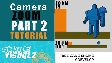 Part 2 How To Make interactive camera zoom  Gdevelop 5 Tutorial