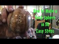 How To Make A Rock Sphere Start to Finish