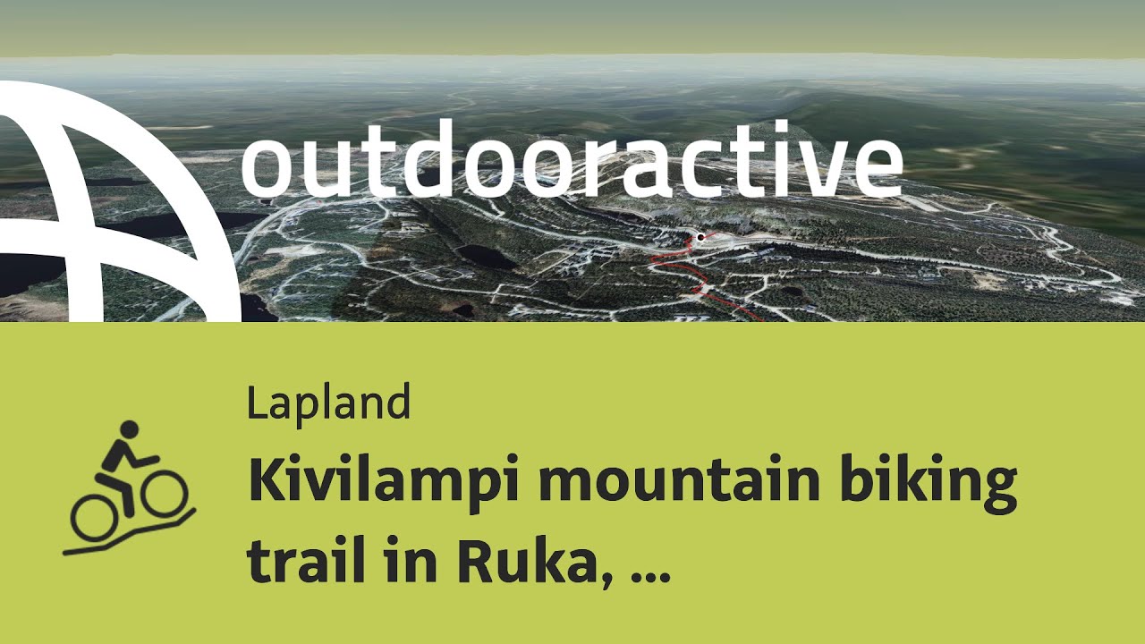 mountain bike ride in Lapland: Kivilampi mountain biking trail in Ruka, Kuusamo