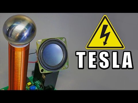 105Простая катушка тесла