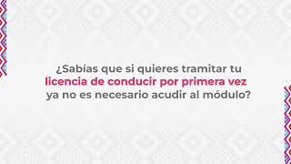 ¡Tramita tu licencia de conducir en línea!