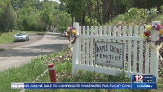 Maple Grove Cemetery asking for donations