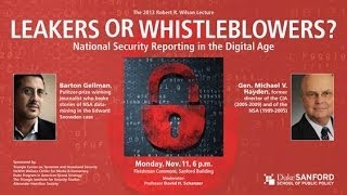 Leakers or Whistleblowers? National Security Reporting in the Digital Age Profile