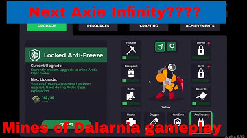 Mines of Dalarnia an NFT game | Unlocking Heat Sinks Anti-freeze Drill and Bomb in Mines of Dalarnia