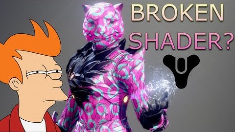 Destiny 2 #shorts - BROKEN SHADER (Night