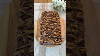 Reese’s Peanut Butter Banana Bread 🍌🥜 #baking #bananabread #peanutbutter #reeses #recipe