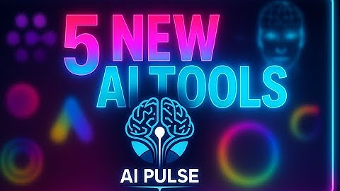 Top 5 New AI Tools You Didn’t Know About (2025)