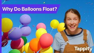 Why Do Balloons Float? | Physics for Kids | Ask Tappity: Science Questions \& Answers
