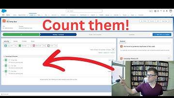 Scheduled Triggered Flow to Count Tasks (Roll Up Summary Example)
