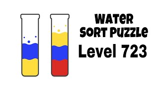 Water Sort Puzzle Level 723