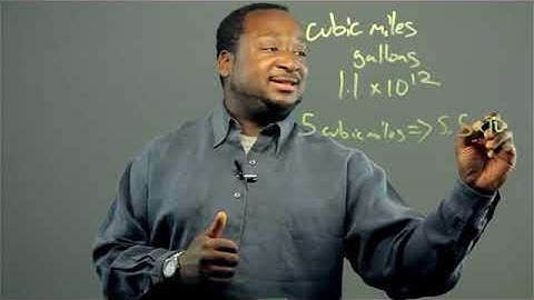 How to Convert Cubic Miles to Gallons