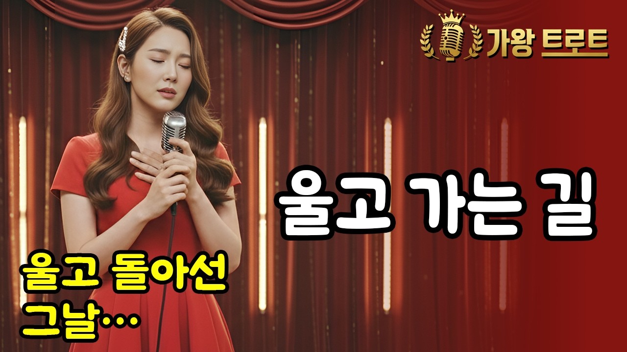 🎵울고 가는 길에 비라도 내려주면.. 참아왔던 눈물이 흐릅니다 | 정통 트로트 | 울고 가는 길 | 애절한감성트로트 신곡ㅣ7080ㅣ5060 (AI 가수 세라)🎵