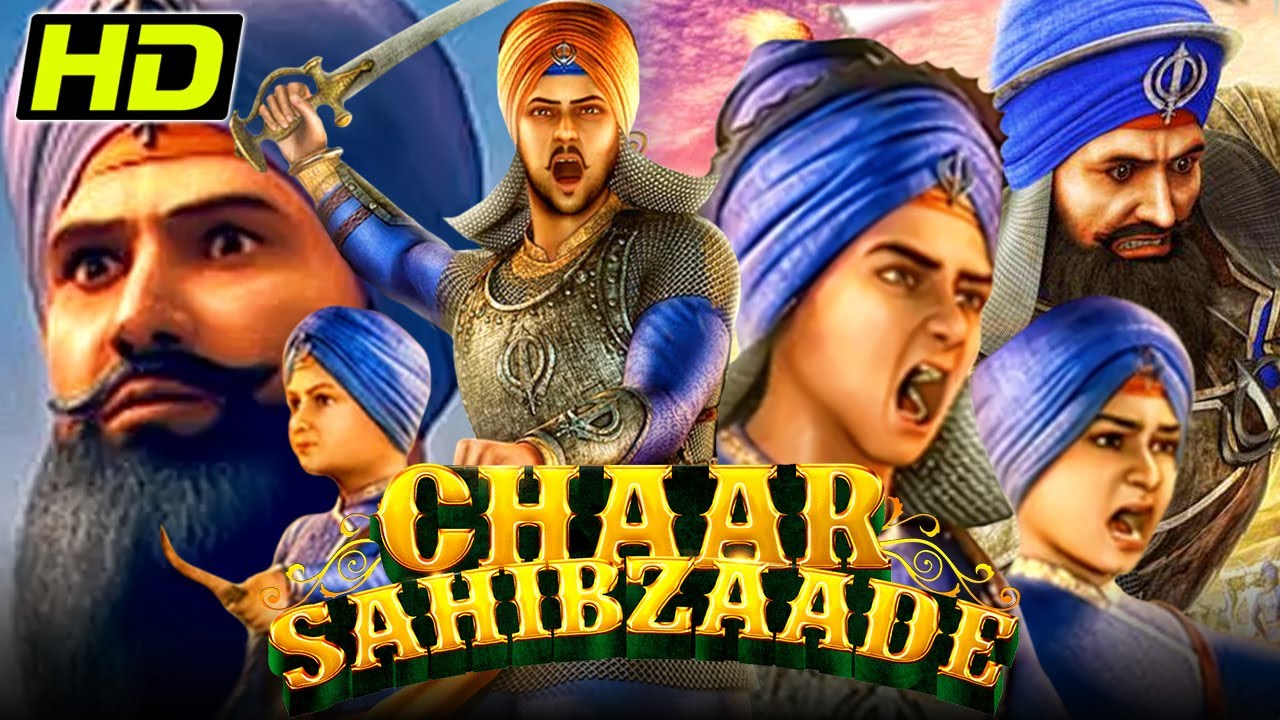 Chaar Sahibzaade HD 2014   Full Hindi Animated Movie  Om Puri Harry Baweja