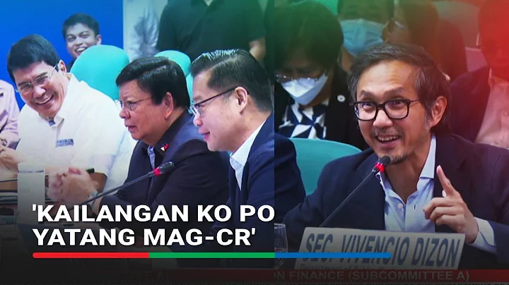 ICYMI: Dizon nagbirong kinailangang mag-CR nang makita si Marcoleta | ABS-CBN News