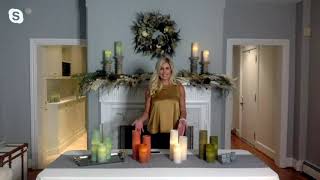Illure S/3 3D Rustic Flameless Candle Garden w/ 3 Remotes on QVC screenshot 3