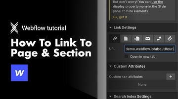 How to Link to a Section Within Another Page