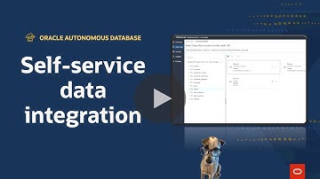 Simplify data integration using Oracle Autonomous Database self-service tools