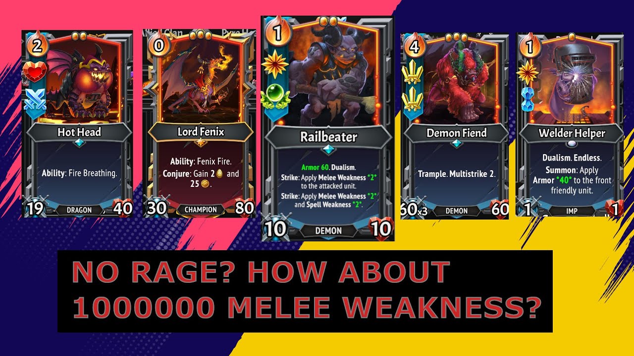 No Rage? How About 1000000 Melee Weakness? | Monster Train 2